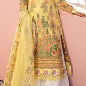 New 3 piece Pakistani dress salwar kameez laxuary lawn xl